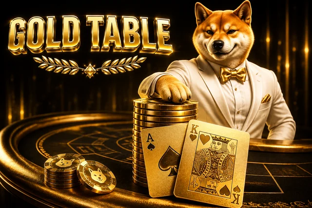 Blackjack Gold Table